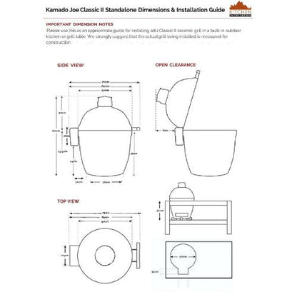 Kamado Joe Classic II Standalone